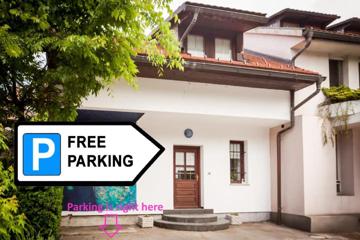 דירות לובליאנה Avrora House Free Parking In Old Town מראה חיצוני תמונה